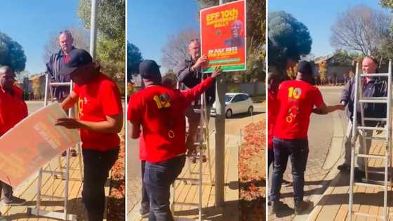 Centurion estate replaces EFF posters after party accuses it of attempted silencing for removing them