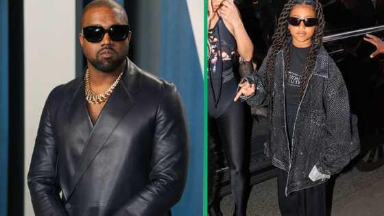 Kanye and North West get new grills worth over R16 million