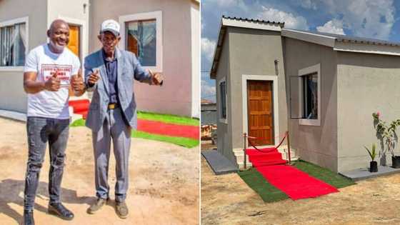 Entrepreneur restores dignity of man who had been living in shack without windows and doors