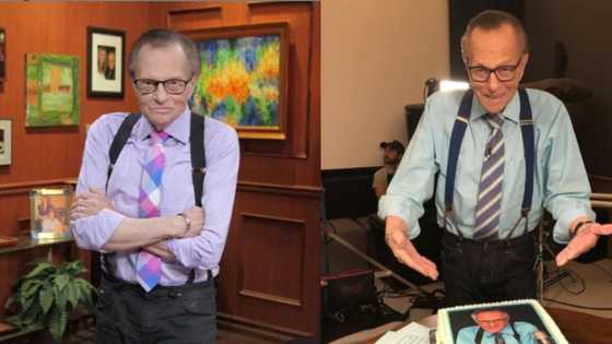 Larry King has been admitted to hospital after contracting Covid 19