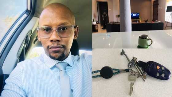 "To new beginnings": Mzansi man starts year off in a lovely new home