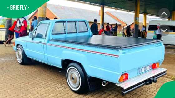A video of a vintage 1983 blue Toyota transformation amazed viewers and went viral across South Africa