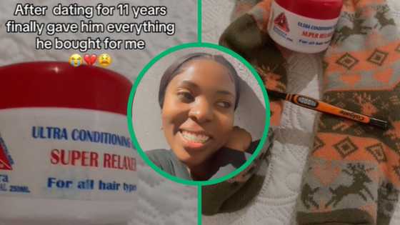 Limpopo woman shares TikTok showing the 3 items bae gave her in 11 years, Mzansi reacts: “You have patients”