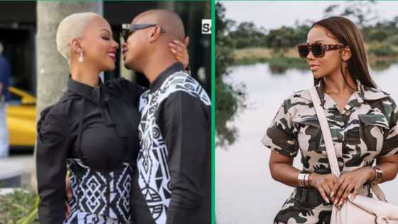 Mihlali Ndamase's boyfriend Leeroy Sidambe spotted kissing another woman in viral video