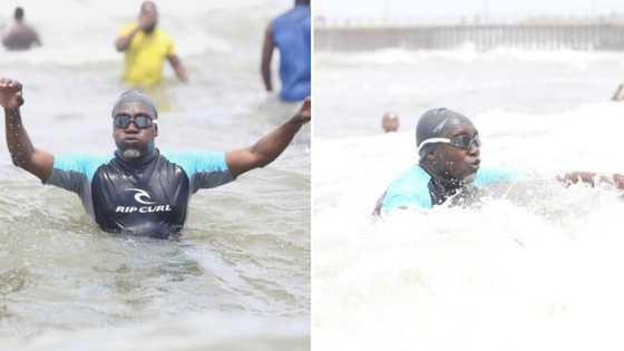 eThekwini Mayor swims in Durban beach to prove it's safe despite varied E.coli readings, SA calls him a liar
