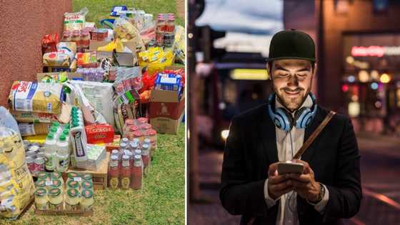 Man shows off his stokvel groceries, Mzansi discusses the benefits: "January... You will be cruising nicely"