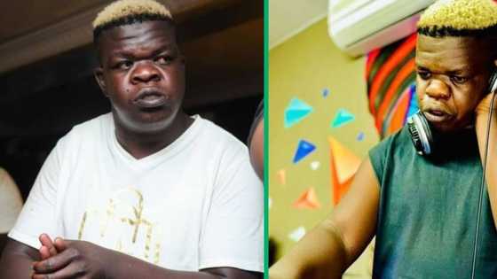 TikTok video of Skomota cosying up to buff The Punisher leaves Mzansi in stitches: "He's in love"