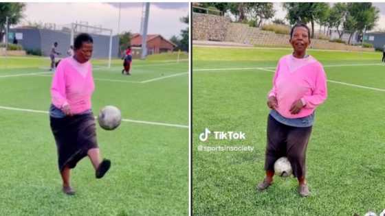 Soweto Gogo showing off soccer skills in viral TikTok, people think she could've been a star