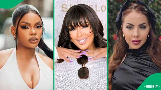 Jojo Robinson flaunts bikini bod with Londie London and Nonku Williams in Mauritius