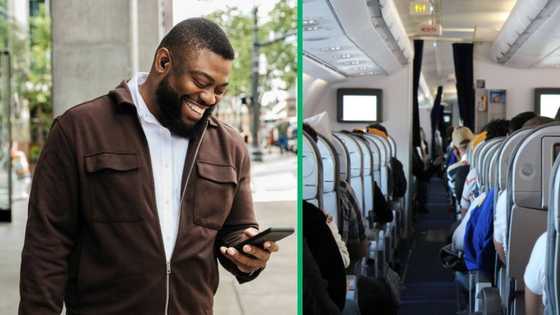 South African passenger brings taxi vibes to airplane in funny TikTok prank