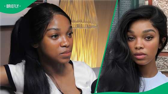 ‘Big Brother Mzansi’ runner-up Thandeka Tshabalala visits elderly fan at the hospital