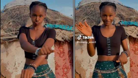 Flawless village girl slays 'Bhepha' challenge, Mzansi declares her the Internet's girlfriend