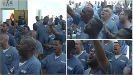 Prisoners in America sing praise and worship God behind bars, their video gets many people emotional