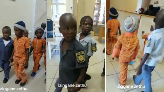 Mzansi has words about kids who dressed as prisoners for career day #ThaboBester: “This is not a funny joke”