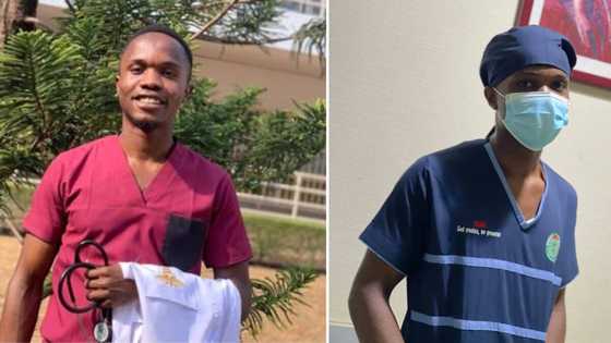 Humble young man completes medical school, gives all the glory to God for this achievement, people clap