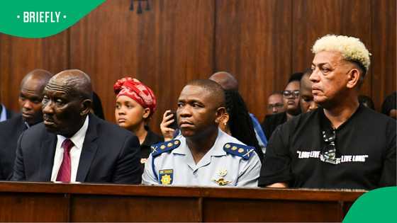 AKA's father Tony Forbes ignores Bheki Cele and acknowledges Nhlanhla Mkhwanazi