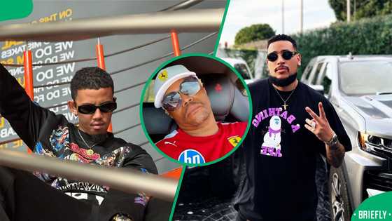 Junior King's tribute to AKA and Costa Titch one week before his death leaves Somizi in tears