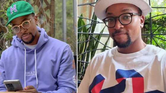 Maps Maponyane shares horrific pics of mom’s car after it was damaged in an accident, SA feels sorry for her