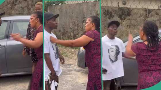 "I won't accept it": Woman turns down car gift from her 18-year-old son, slaps him in video