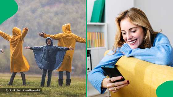 "Ku busy straight": Students have fun dancing in the rain, South Africa digs the vibes