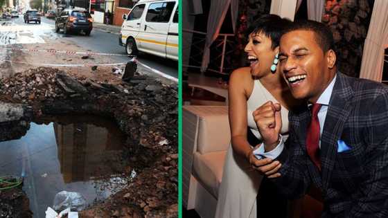 Video of cars driving through 3 massive potholes goes viral, SA has jokes