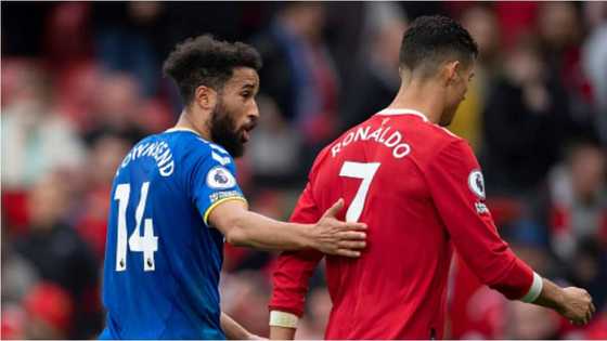 Everton star reveals he went through hell to get Ronaldo's shirt after copying his celebration