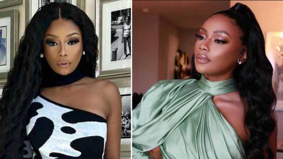 Bonang Matheba spotted casually shopping at Clicks with mystery man, Mzansi reacts