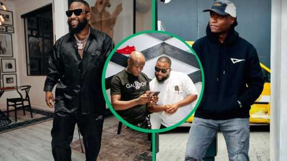 Drip founder Lekau Sehoana throws it back to humble beginnings with 2 pictures, Cassper celebrates him