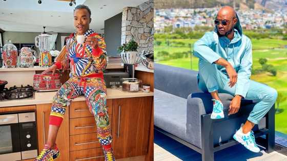 Somizi shares TikTok video celebrating his belssings: Where's Mohale?