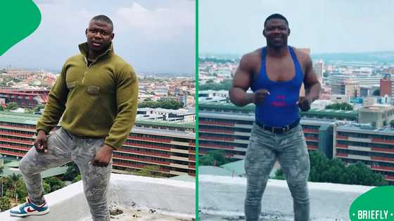 A South African man pulled a taxi with his teeth in a TikTok video that stunned thousands of viewers