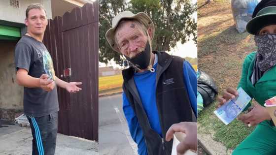 BI Phakathi goes undercover, pretends to be homeless and offers people money