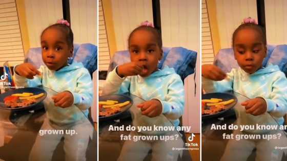 Ruthless little girl tells mom she's fat in funny TikTok video with 10.9 million views: "Kids will humble you"