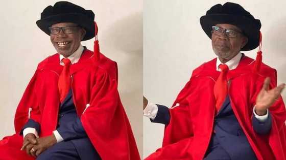 George Ayisi Boateng: Ghana's High Commissioner to South Africa bags PhD at 75