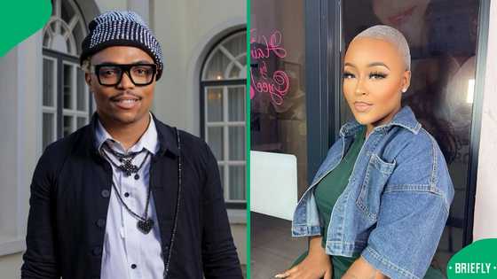 Footage of Somizi Mhlongo and Gogo Skhotheni's heated exchange resurfaces