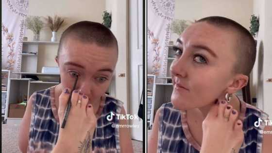 TikTokker without arms goes viral for doing makeup with her feet, viewers can't believe her talent