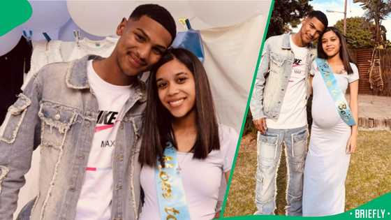 "She knows me": Sweet video shows Paarl pregnant woman identifying baby daddy in baby shower game