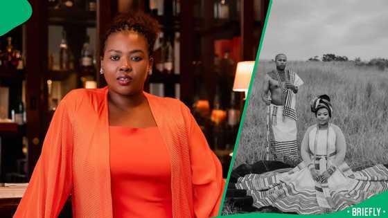 Anele Mdoda shares video of full wedding journey from cows to cakes, SA in awe: "This was beautiful"