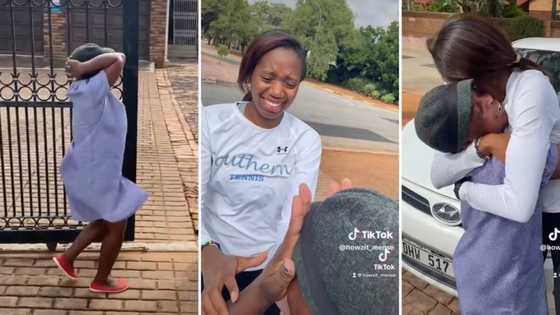 Young woman reunites with nanny that raised her, TikTok video warms Mzansi's heart
