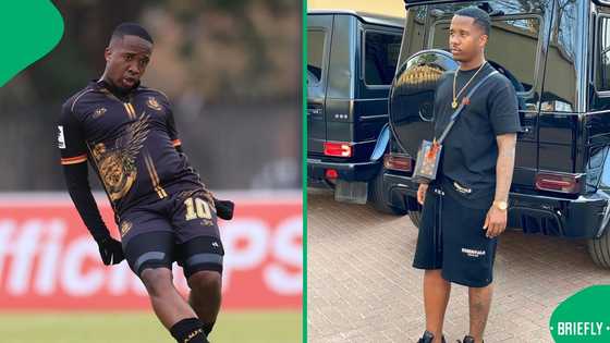Andile Mpisane spotted dancing as Royal AM gets booted from PSL, new video divides the internet