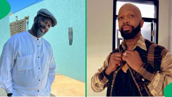 Sello Maake KaNcube fires back after being trolled over Pitso Mosimane's legit doctorate from UJ