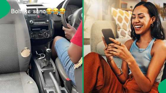 "I'm still shocked": Durban woman gets ride from weirdly arranged cab, netizens laugh