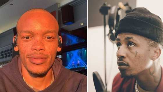 Nota Baloyi calls Emtee a junkie, Kwesta's controversial former manager refuses to work with 'Roll Up' rapper