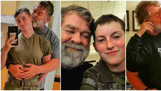Beautiful military officer, 19, marries man, 61, she met online, he's older than her parents