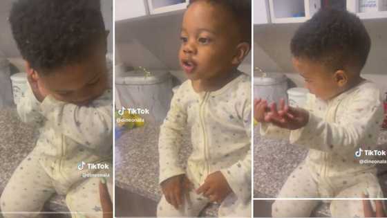 Adorable baby boy wins over Pabi Cooper and Mzansi with trendy amapiano dance in cute video: “I want him”
