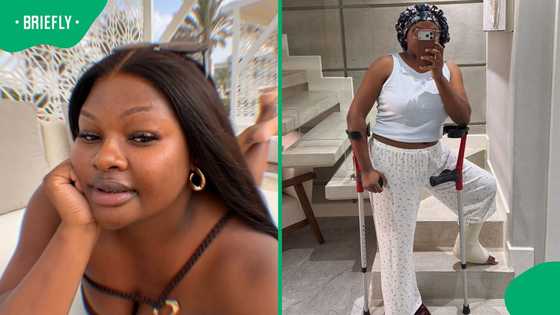 Grace Mondlana shares 5-week recovery update after ankle dislocation surgery