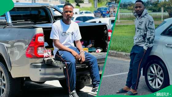 Mzansi man returns from mall to devastating sight as thugs strip front of his car in broad daylight