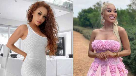 Khanyi Mbau serves iconic look at 'The Real Housewives Of Lagos' event: "She understood the assignment"