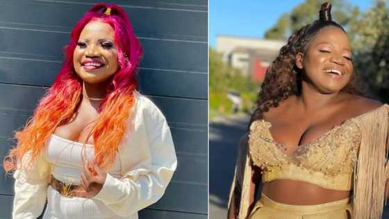 Yaass Gurl: Makhadzi rocking pink hair moments before her trip to Malawi