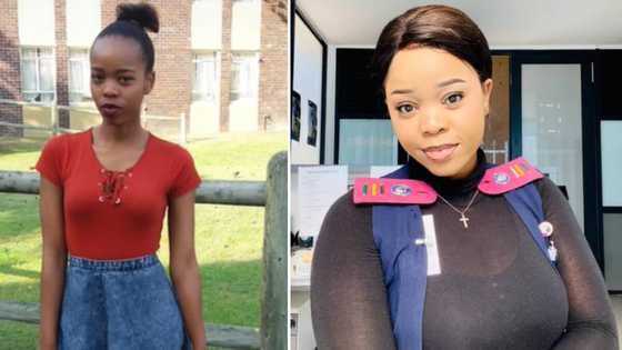 "He must be crying now": SA peeps react to glow-up of babe who was left by gent