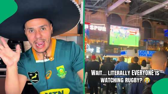 “Everyone is watching?”: Mexican man stunned by Cape Town mall’s Springboks viewing party